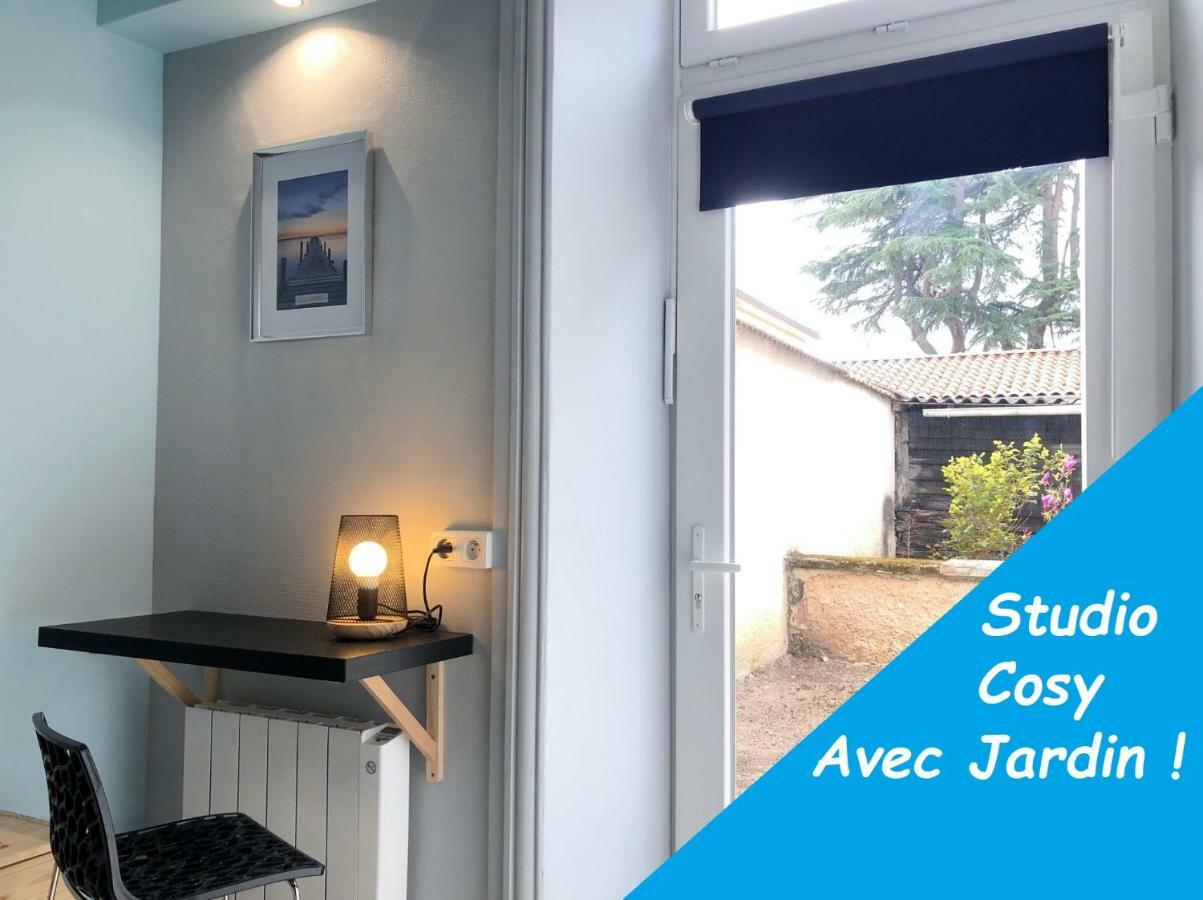 Studio Cosy Avec Jardin Roanne Exteriör bild